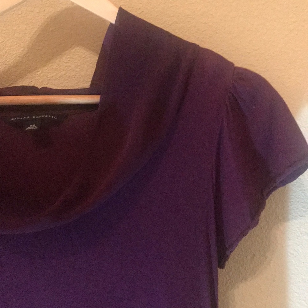 Banana republic flutter sleeve top